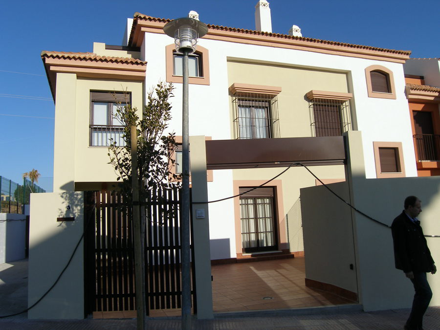 Fachada de la vivienda
