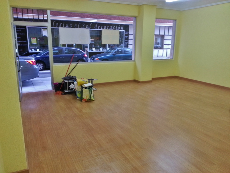 Interior de local reformado