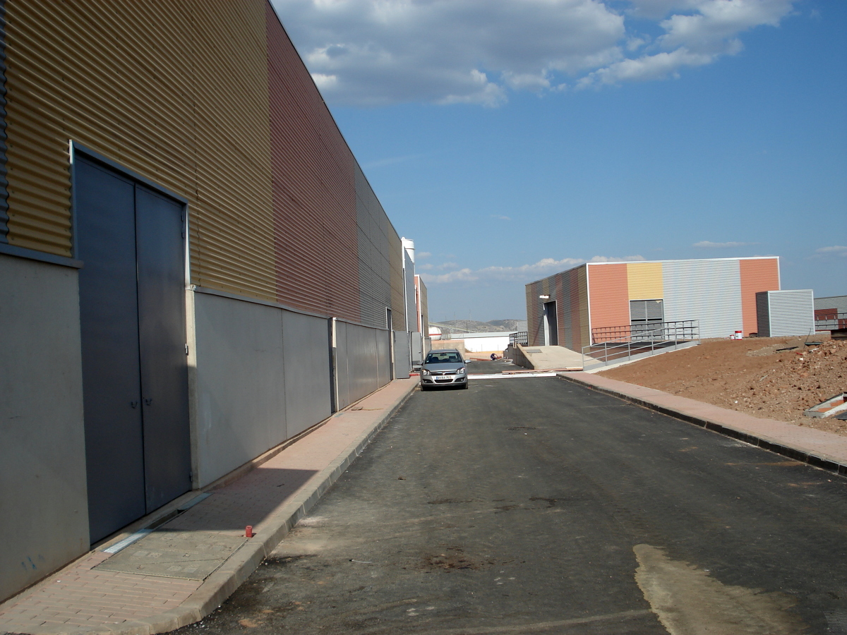 nave industrial Solaría