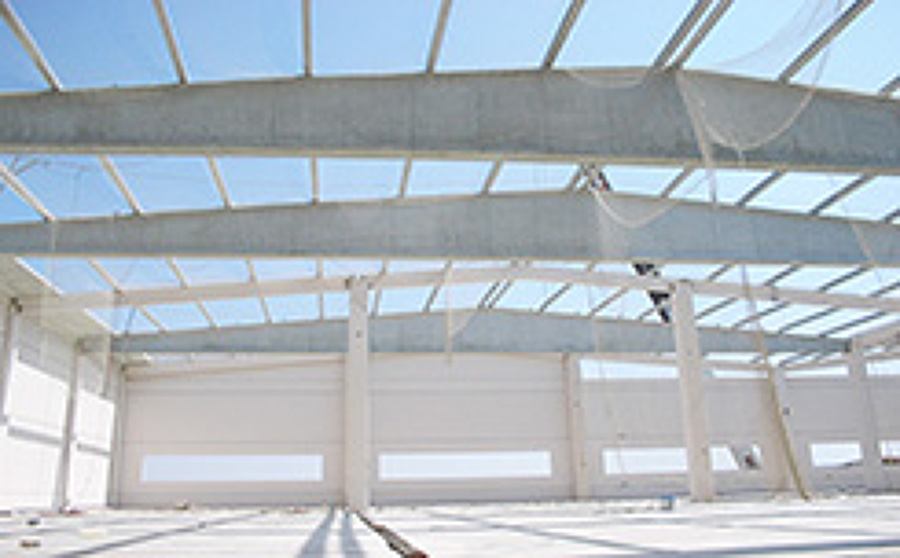 Naves de hormigon prefabricado comerciales e industriales.