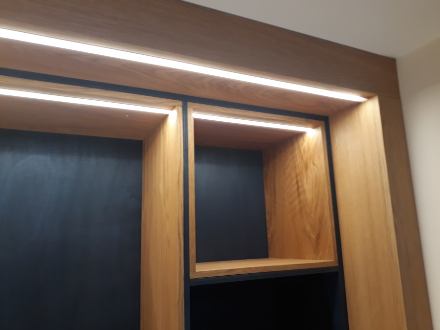 Nichos con luces led