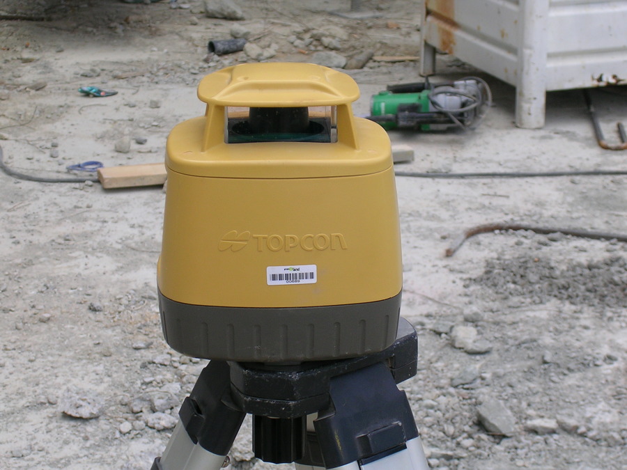 Nivelación de las placas de anclaje