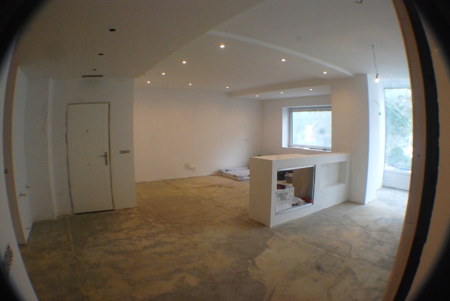 nivelado de solera previo a tarima vinilica