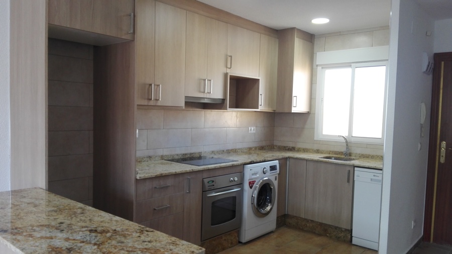 Nueva cocina con isla móvil