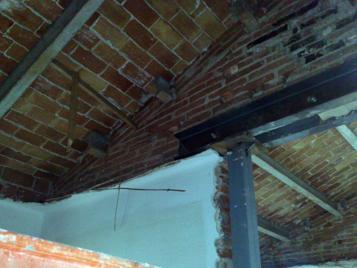 Nueva soportación estructura.