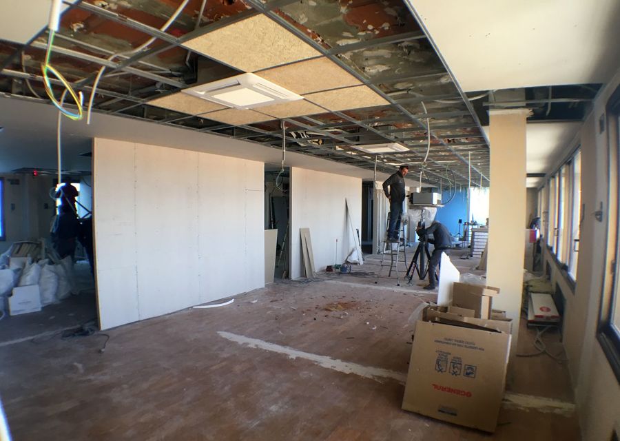 Nuevas instalaciones y colocación de pladur