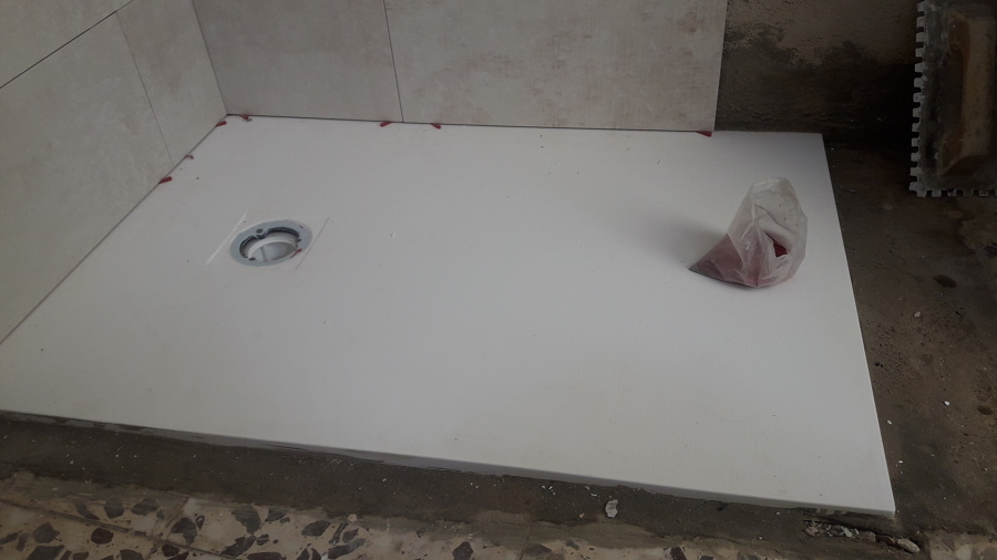 Nuevo plato de ducha