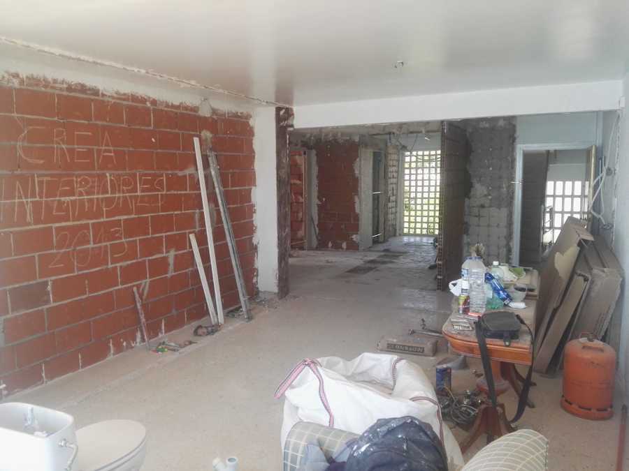 Nuevos tabiques en salón y comedor