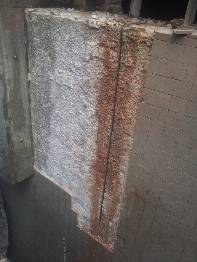 Obertura de muros de grande luz