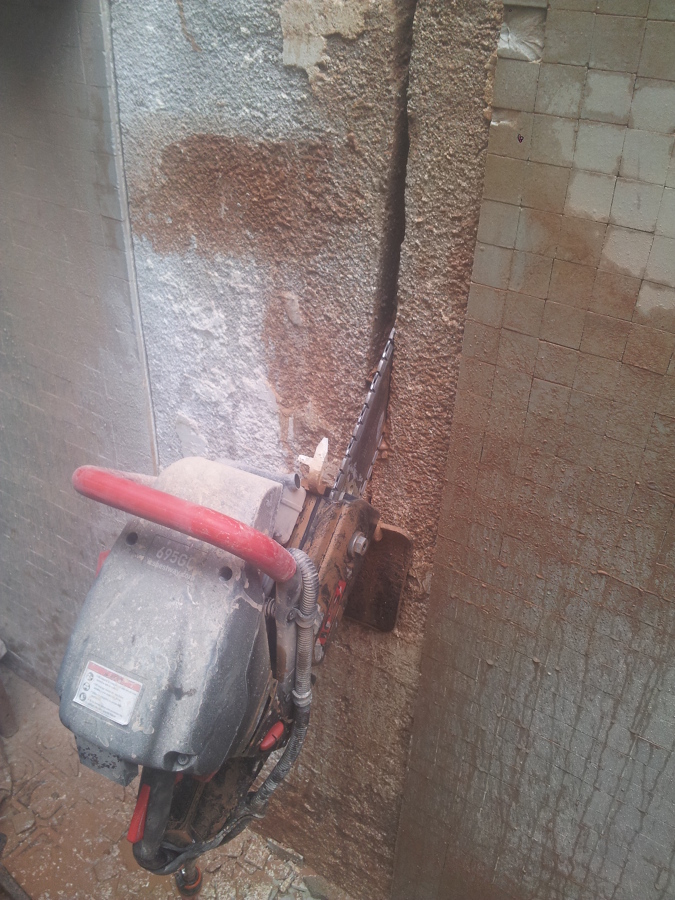 Obertura de muros de grande luz