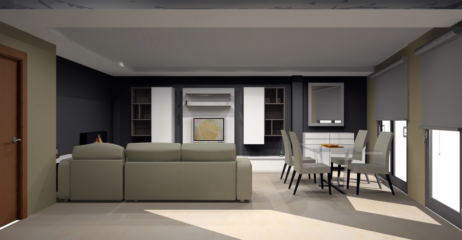 Obra Canet de Mar - Salón