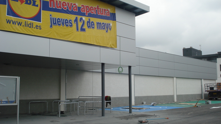 obra de LIDL(Ciudad Real)