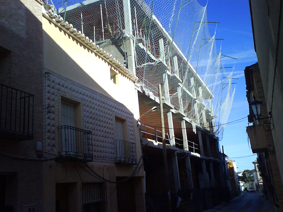 Obra fachada calle Marquina