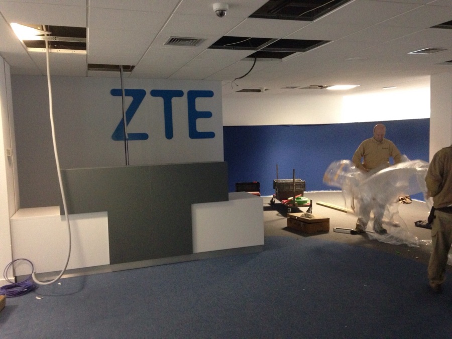 Obra : Oficinas Centrales de ZTE España 