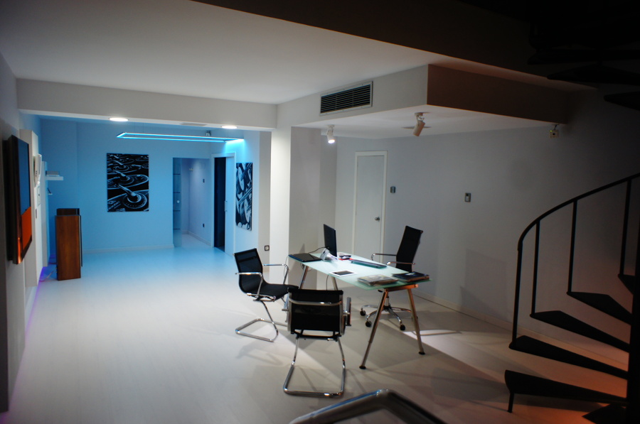 Oficina y muestrario