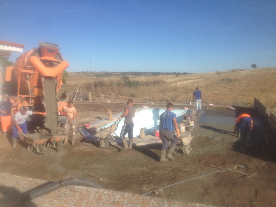 Operarios trabajando 