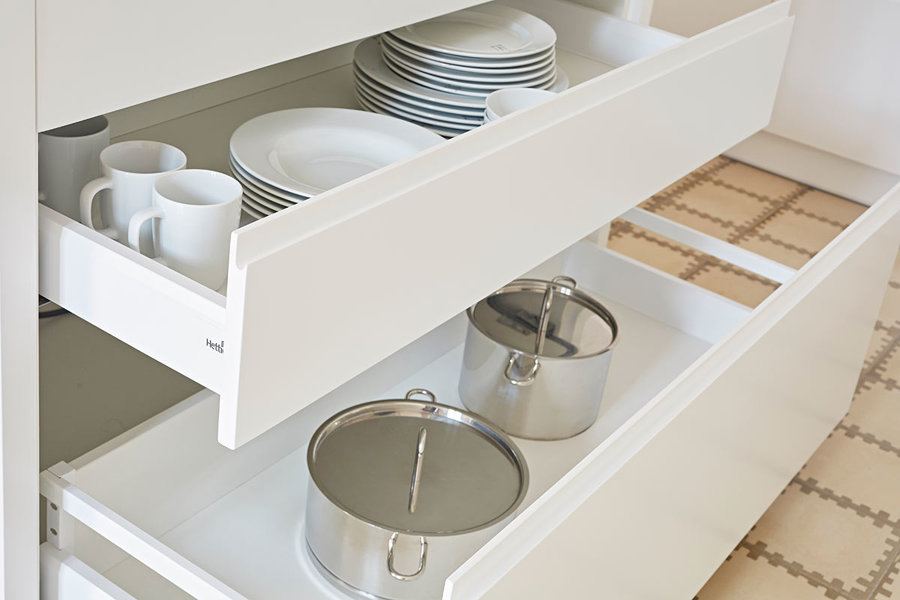 Ordenación de cajones de cocina