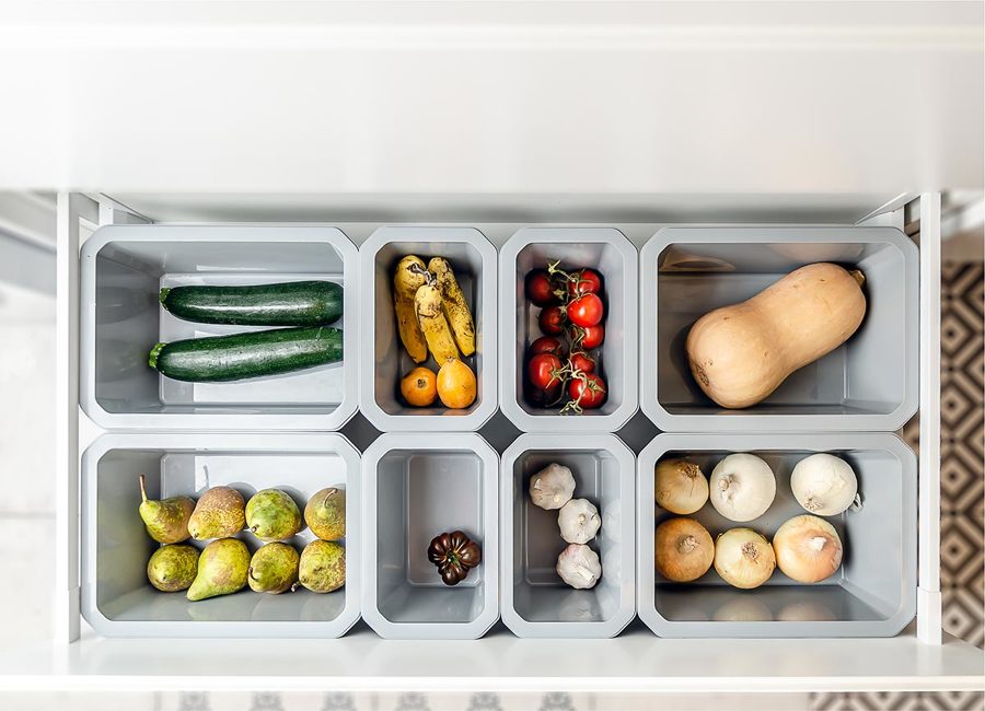 Ordenación de cajones de cocina