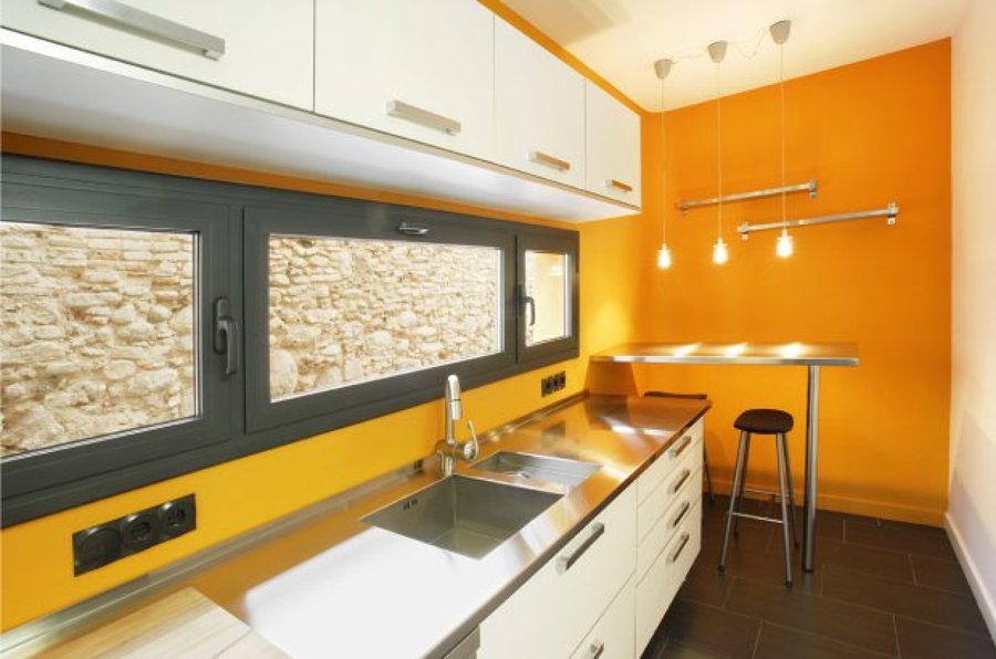 cocina naranja