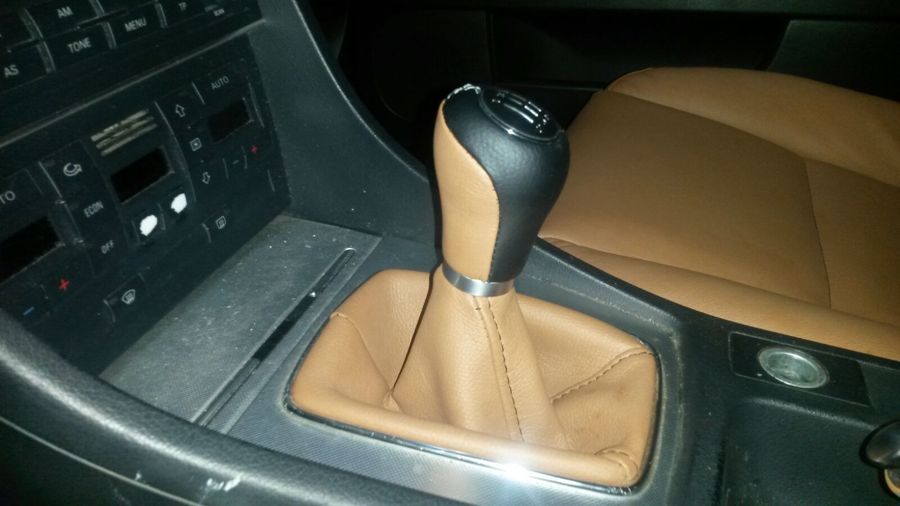 Palanca de cambio terminado