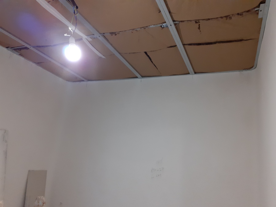 Panel aislante en techo