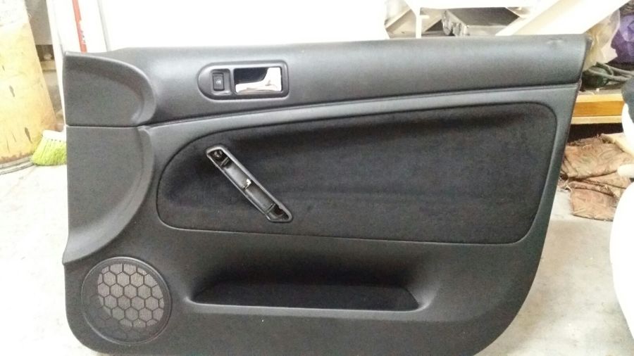 Panel de puerta tapizado