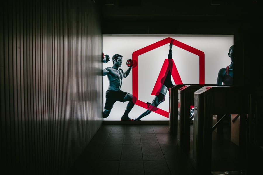 Panel retroiluminado acceso