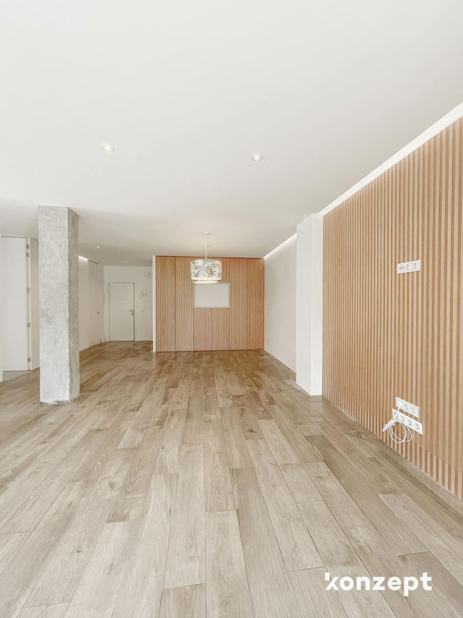 panelado y armario oculto