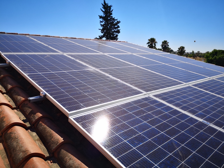 Paneles, instalación coplanar en tejado