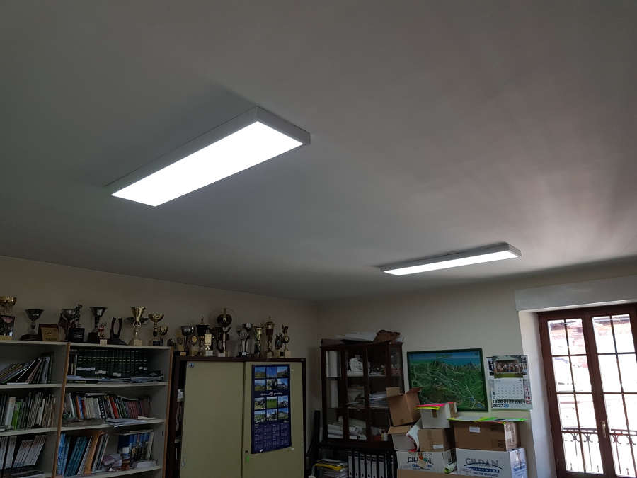 Paneles superficie LED