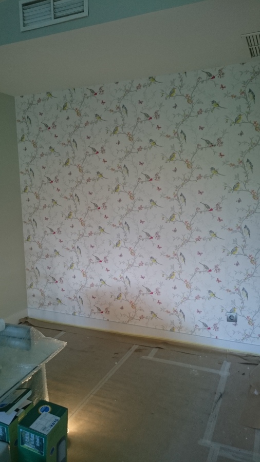 Papel cabecero salon