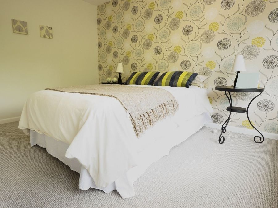 Papel pintado de flores