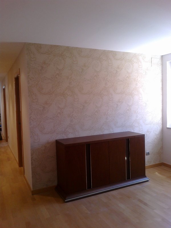 Papel pintado pared del comedor