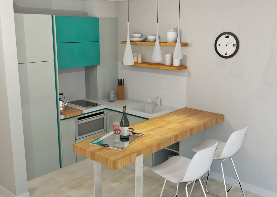 Para cocinas muy pequeñas