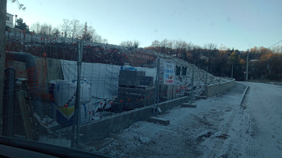 Parada técnica por bajas temperaturas y nieve.