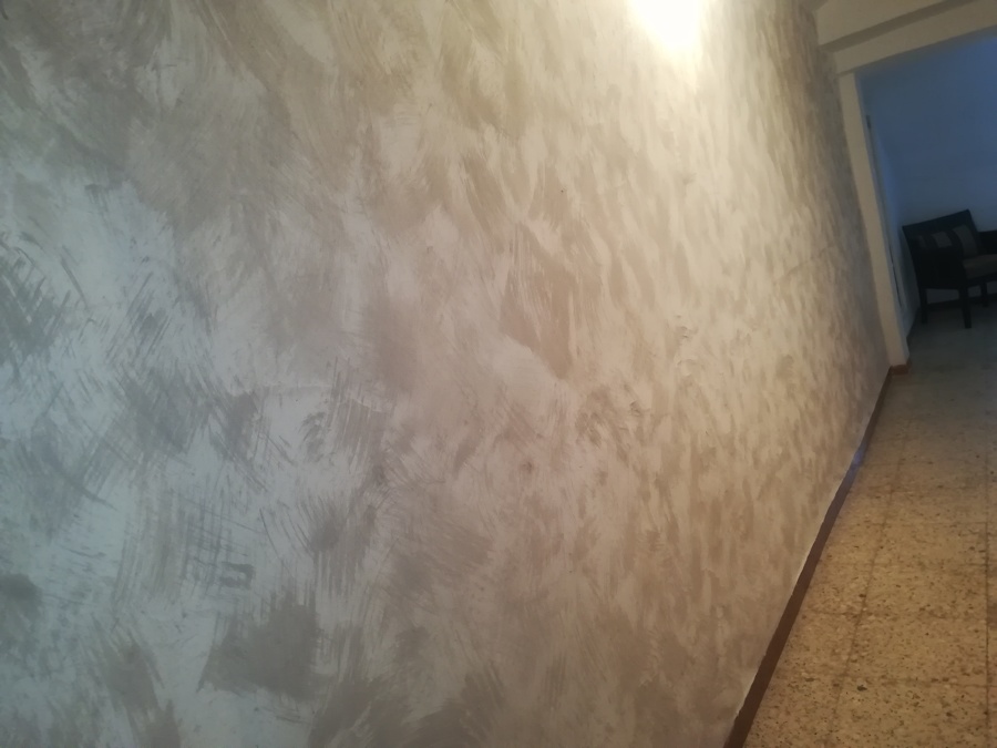 Pared acabada