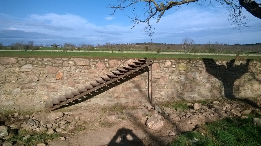 pared de alar de embarcadero