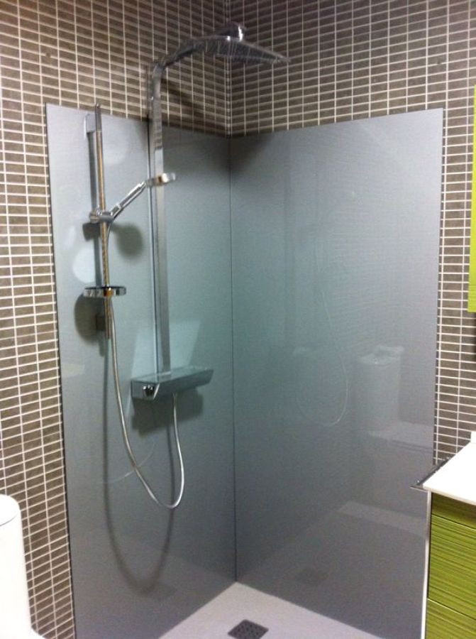 Pared de ducha de cristal
