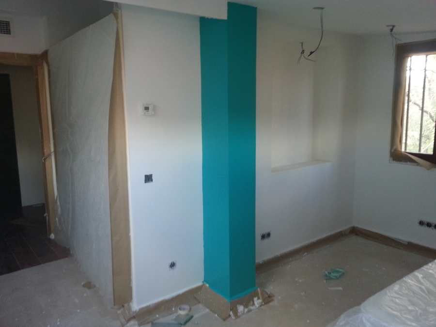 PARED DURANTE LA REFORMA