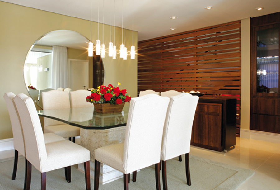 Pared en madera vazada