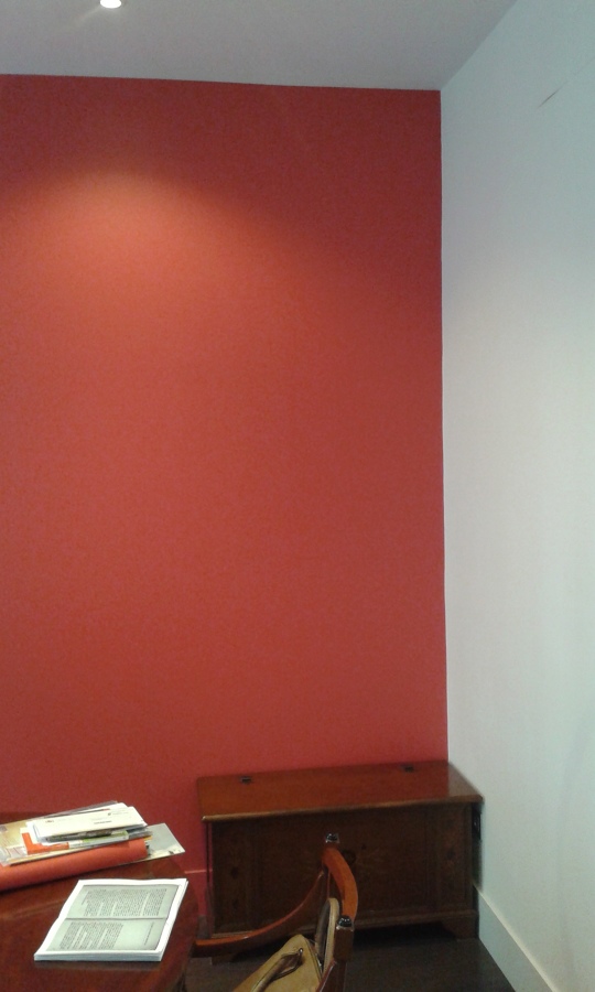 PARED ROJO TEJA PARA TRASERA DE LIBRERIA