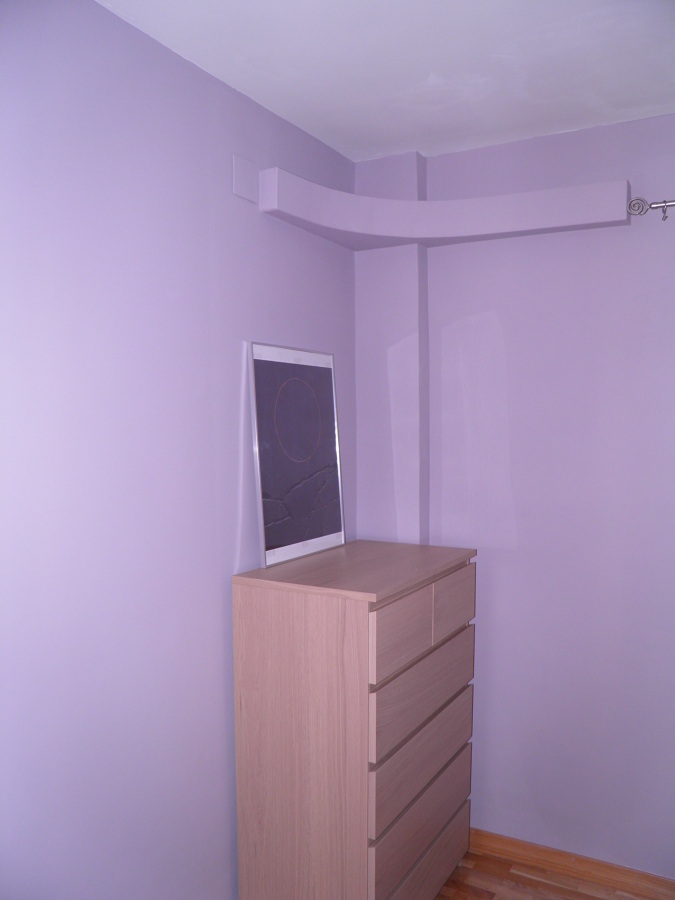 Paredes de liso y pintura terminado