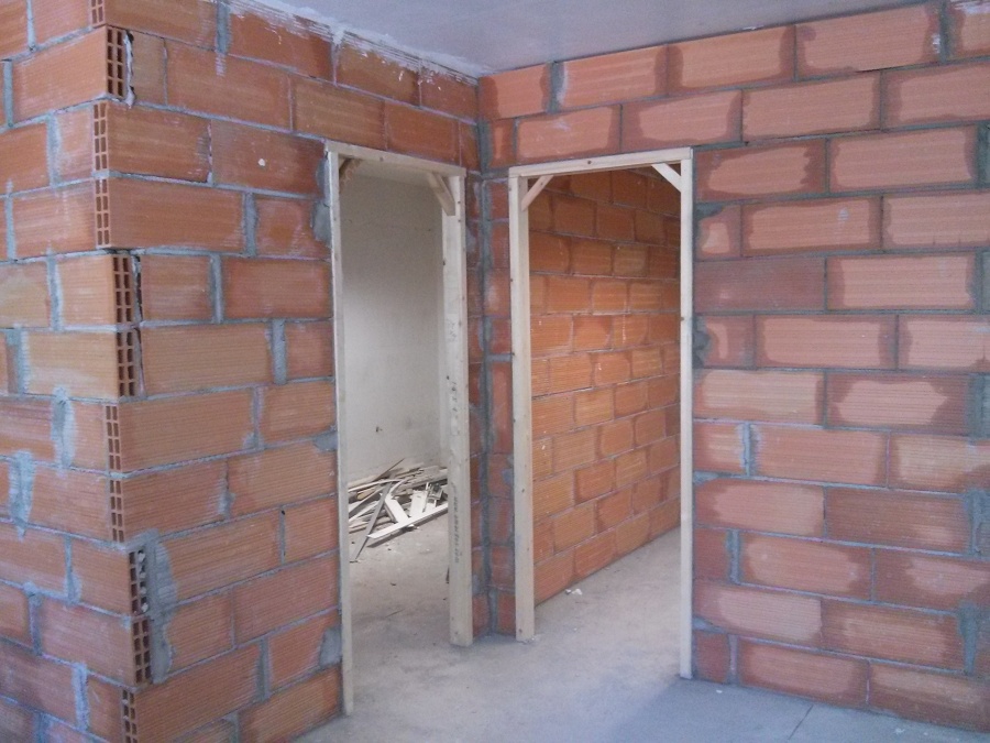 Paredes divisorias de ladrillos 7cm