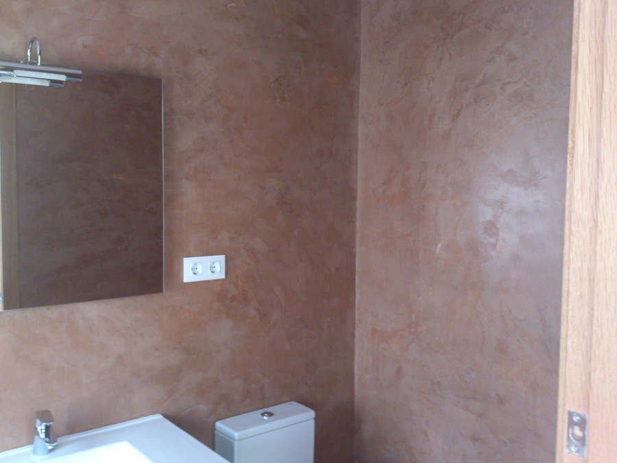 paredes en microcemento.