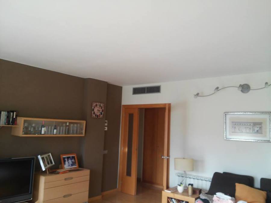 Paredes entrada Sala de estar en dos tonos