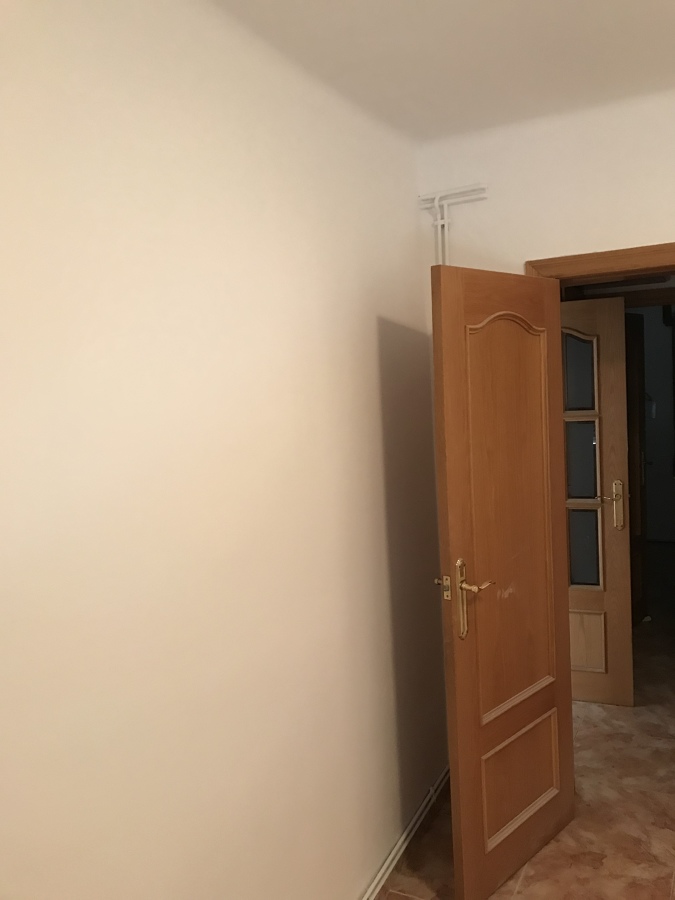 Paredes lisas y pintada