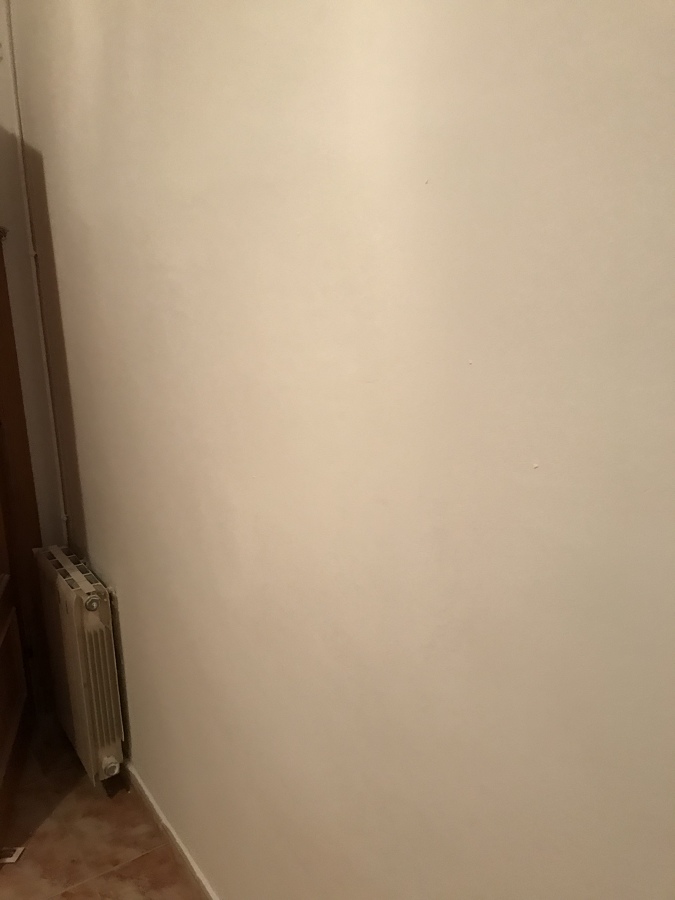 Paredes lisas y pintada