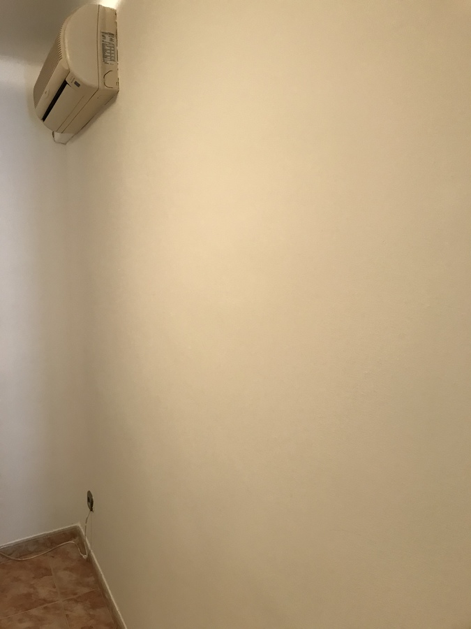 Paredes lisas y pintada