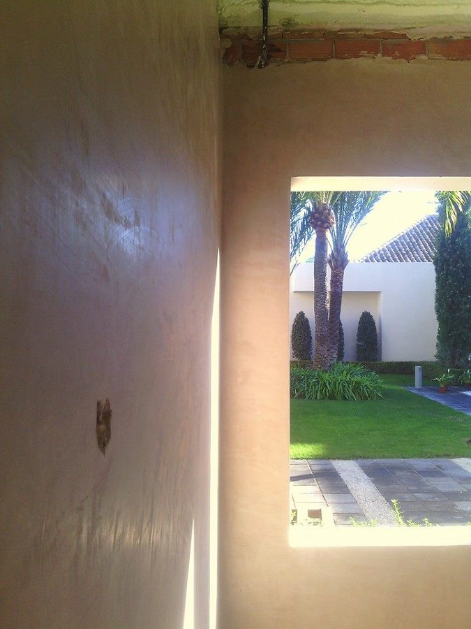 paredes mastreada en perlita