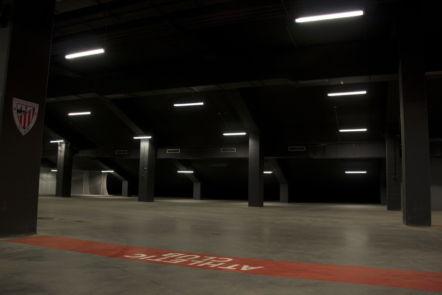 Parking estadio de fútbol Nuevo San Mamés